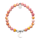 HELP by TJ Moon Cutout Charm with Lemonade Jade Charity Bracelet