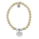 HELP by TJ Nurse Charm with Riverstone Charity Bracelet