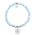 HELP by TJ Ocean Treasures Charm with Blue Selenite Charity Bracelet