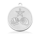 HELP by TJ Ocean Treasures Charm with Mountain Blue Jade Charity Bracelet