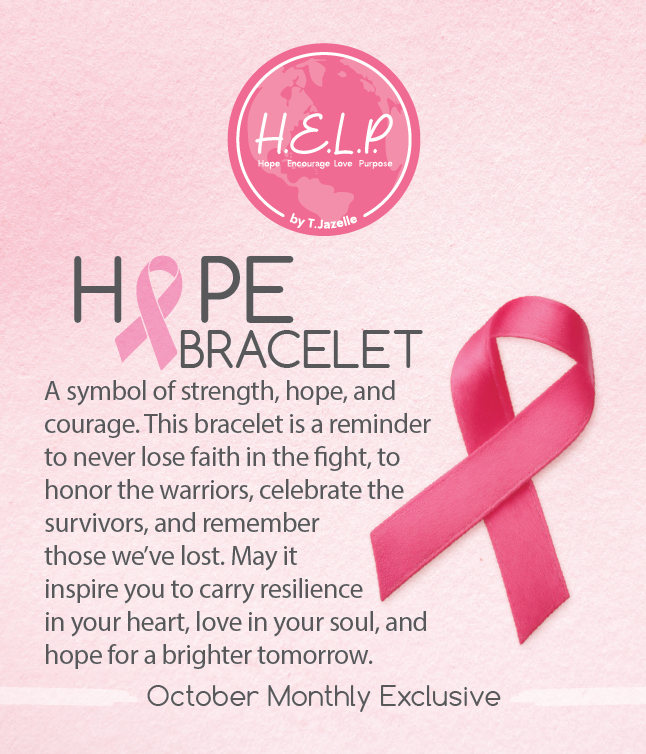 HELP by TJ October Limited Edition Hope Bracelet