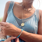 HELP by TJ Pan Mass Challenge Charity Bracelet: Hope in Every Mile Stacker