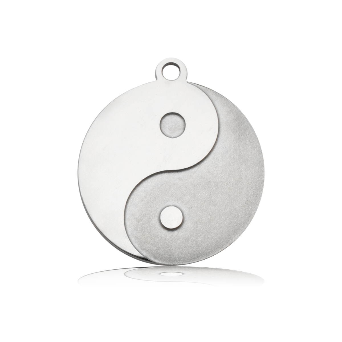 HELP by TJ Raised Yin Yang Charm with Multi Selenite Charity Bracelet