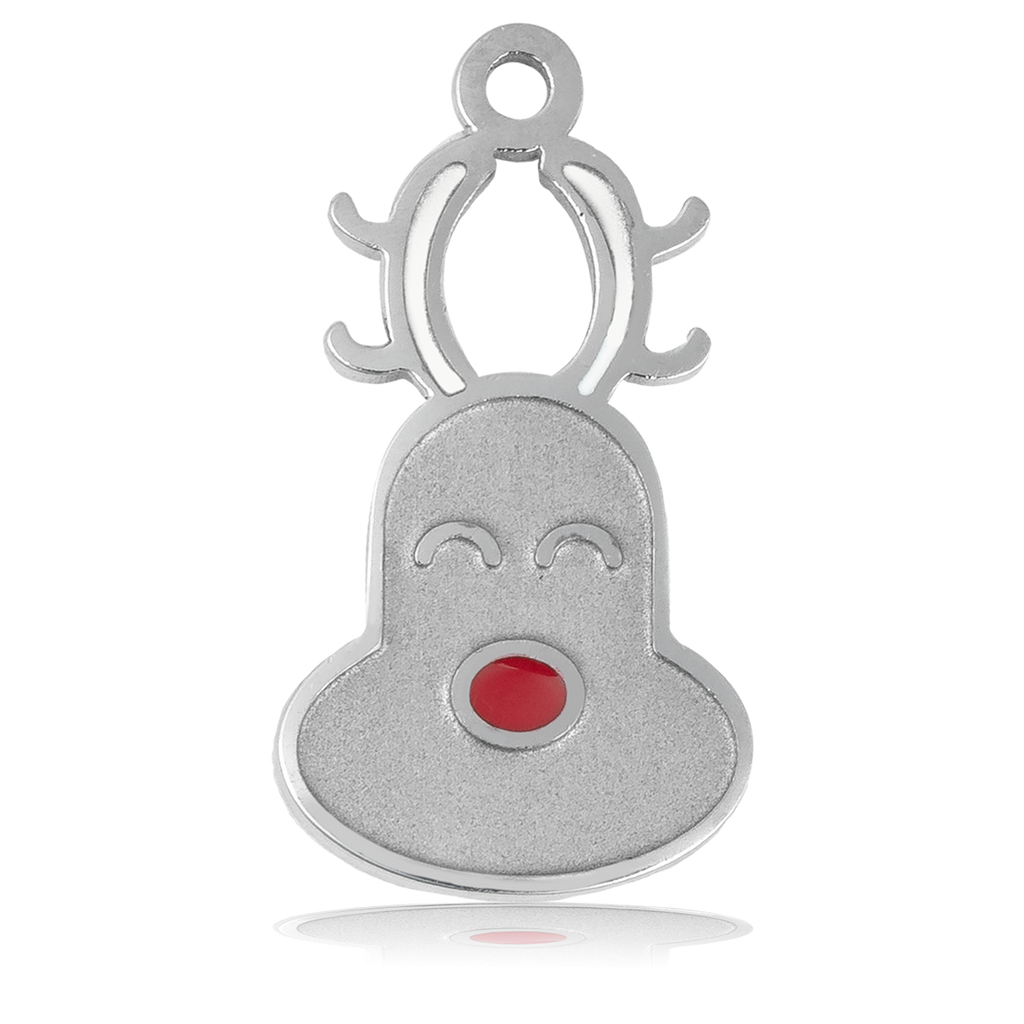 HELP by TJ Reindeer Charm with Holiday Jade Charity Bracelet