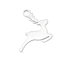 HELP by TJ Reindeer Charm with Purple Cats Eye Charity Bracelet