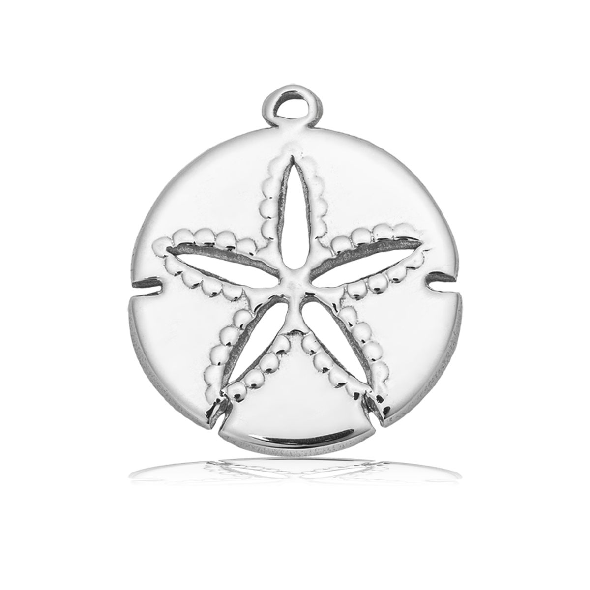 HELP by TJ Sand Dollar Charm with Green Crystal Charity Bracelet