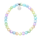 HELP by TJ Shine Bright Stacker Bracelet with Multi Selenite Beads