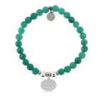 HELP by TJ Sister Charm with Caribbean Jade Charity Bracelet