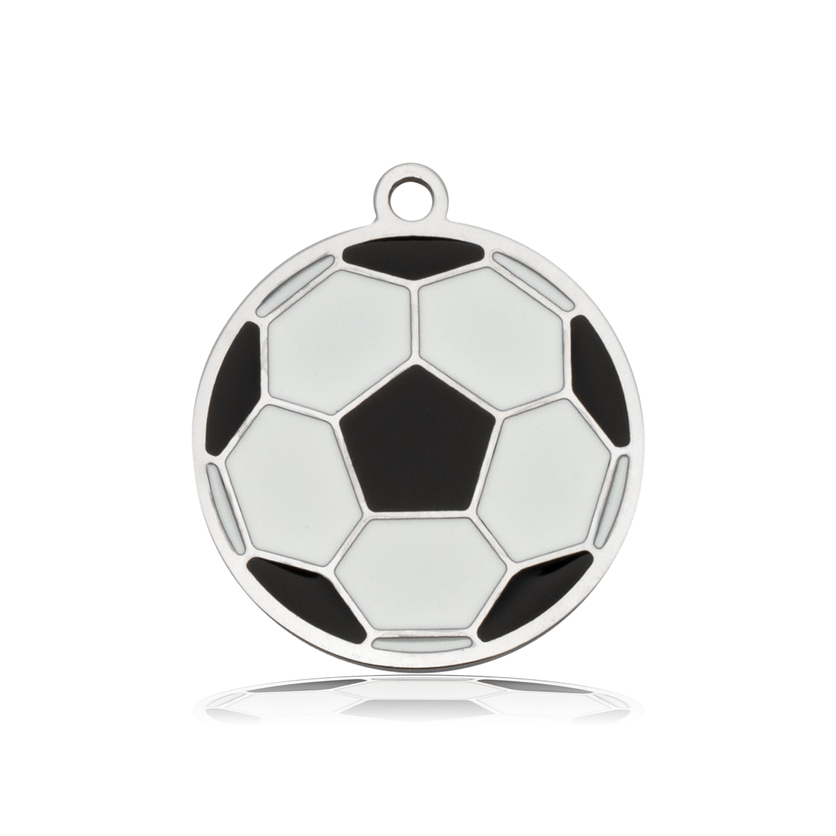 HELP by TJ Soccer Charm with White Cats Eye Charity Bracelet