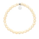 HELP by TJ Spread Kindness Stacker Bracelet with Natural Selenite Beads