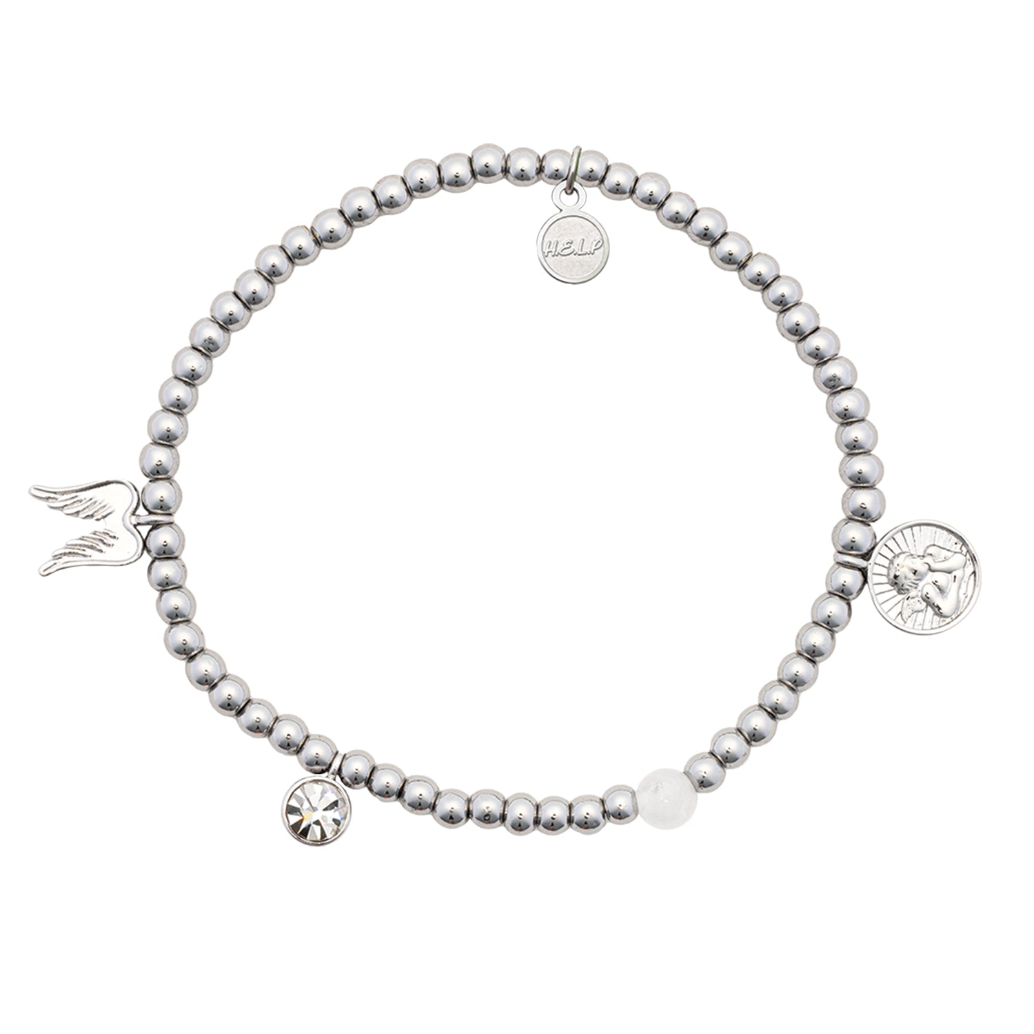 Jude Protection Little Multi Charms Charity Bracelet – HELP by TJ