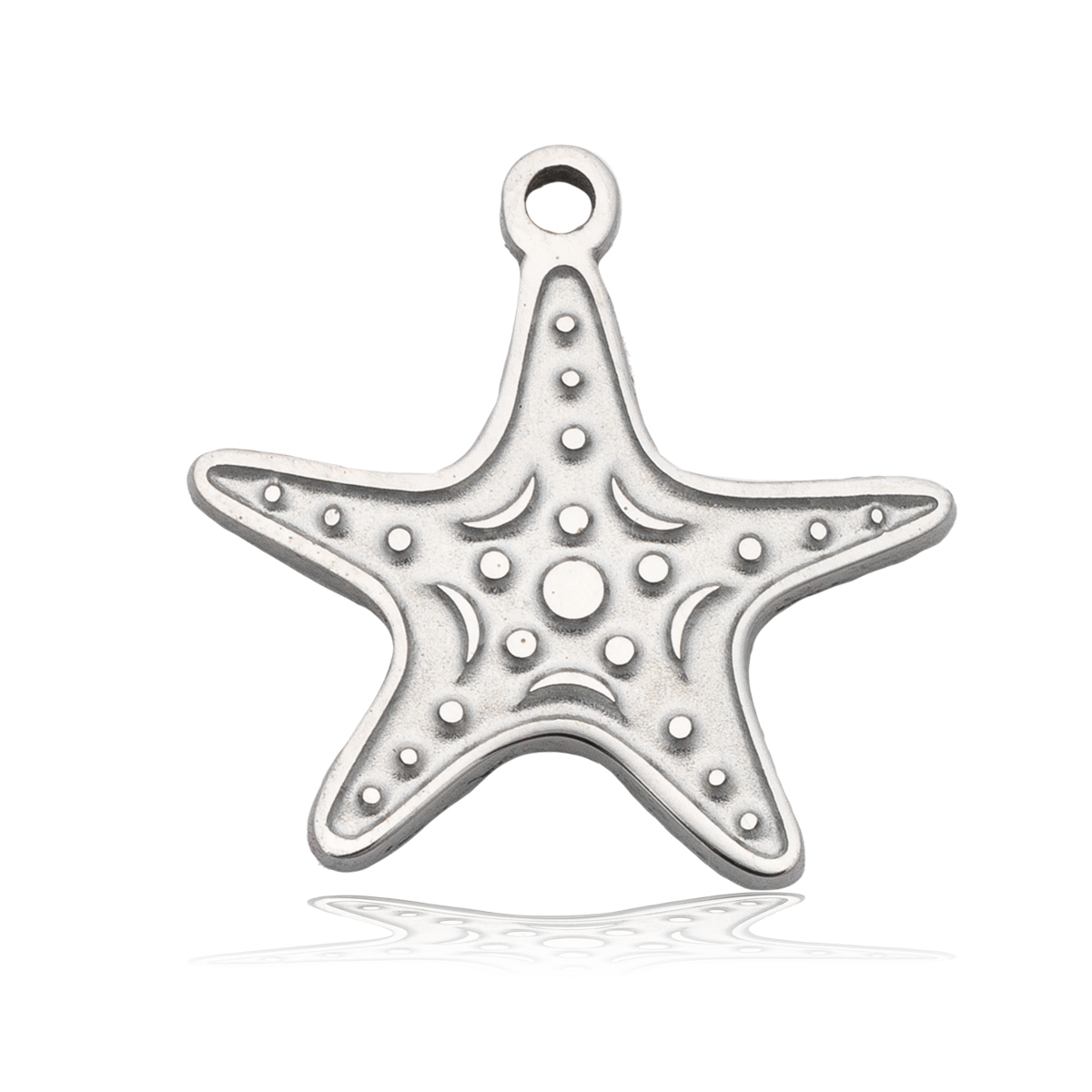 HELP by TJ Starfish Cutout Charm with Aqua Cats Eye Charity Bracelet