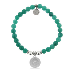 HELP by TJ Sunny Days Charm with Caribbean Jade Charity Bracelet