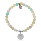 HELP by TJ Sunny Days Charm with Green Yellow Jade Charity Bracelet