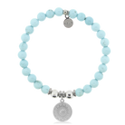 HELP by TJ Sunny Days Charm with Larimar Magnesite Charity Bracelet