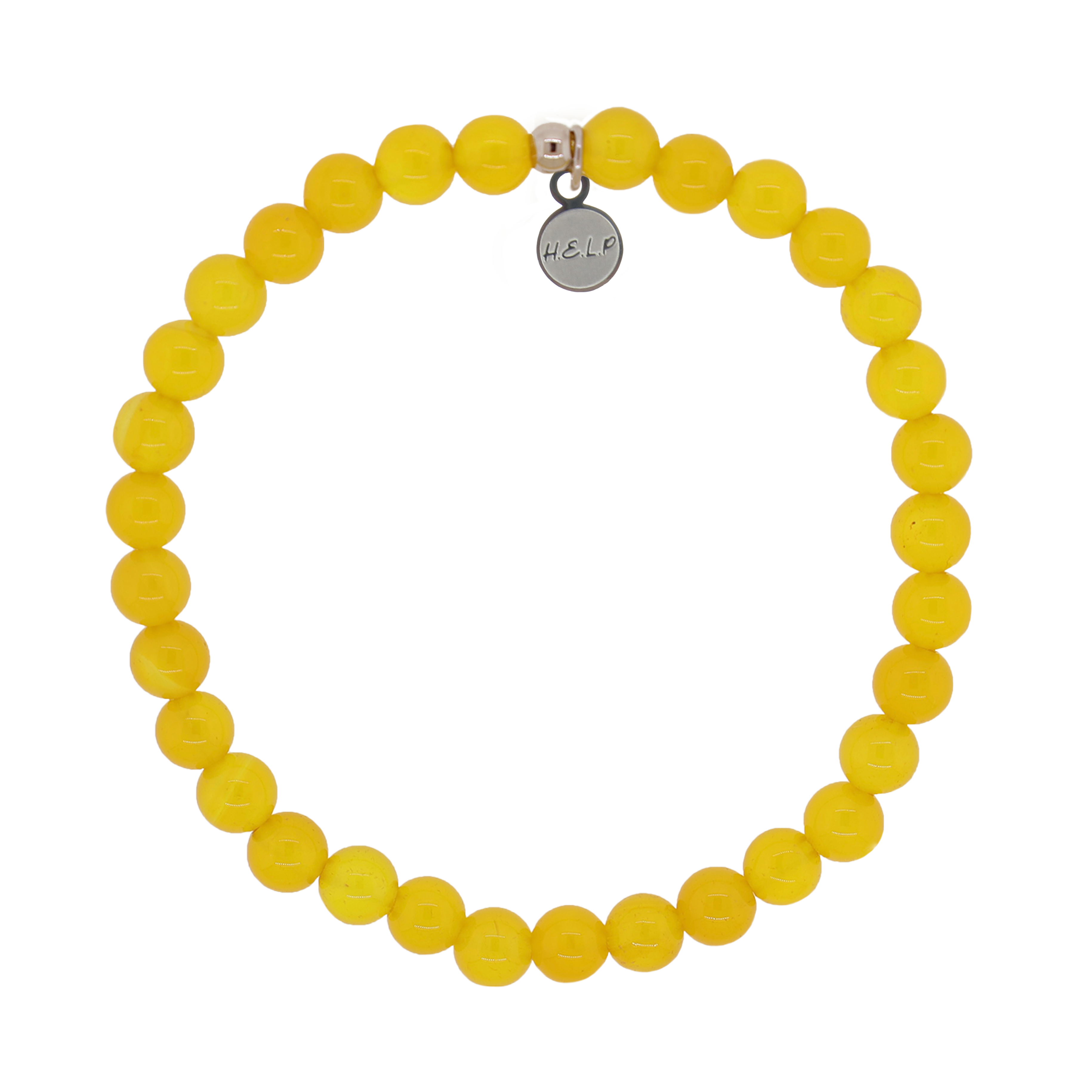 HELP by TJ Sunny Days Stacker with Yellow Agate