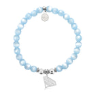 HELP by TJ Super Mom Charm with Blue Selenite Charity Bracelet