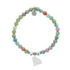 HELP by TJ Super Mom Charm with Pastel Jade Charity Bracelet