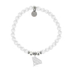 HELP by TJ Super Mom Charm with White Cats Eye Charity Bracelet