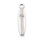 HELP by TJ Surfboard Charm with Zebra Jade Charity Bracelet