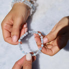 HELP by TJ The Giving Bracelet: Light Blue Quartz Stacker