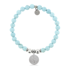 HELP by TJ Tree of Life Charm with Larimar Magnesite Charity Bracelet