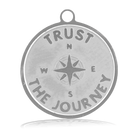 HELP by TJ Trust the Journey Charm with Grey Opalescent Charity Bracelet