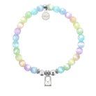 HELP by TJ Unbreakable Charm with Multi Selenite Charity Bracelet