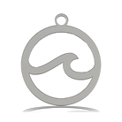 HELP by TJ Waves Cutout Charm with Multi Amazonite Charity Bracelet