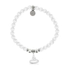 HELP by TJ Witch Hat Charm with White Cats Eye Charity Bracelet