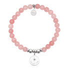 HELP by TJ You Got This Charm with Pink Jade Charity Bracelet