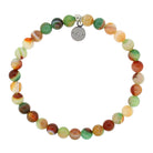 HELP by TJ Believe in Yourself Stacker with Multi Agate