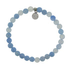 HELP by TJ Besties Stacker with Sky Blue Agate