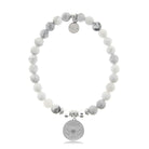 HELP by TJ Butterfly Charm with Howlite Beads Charity Bracelet