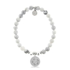 HELP by TJ Hibiscus Charm with Howlite Beads Charity Bracelet