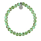 HELP by TJ Lucky Stacker with Green Opalescent
