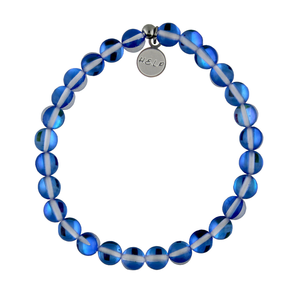 HELP by TJ Self Love Stacker with Blue Opalescent