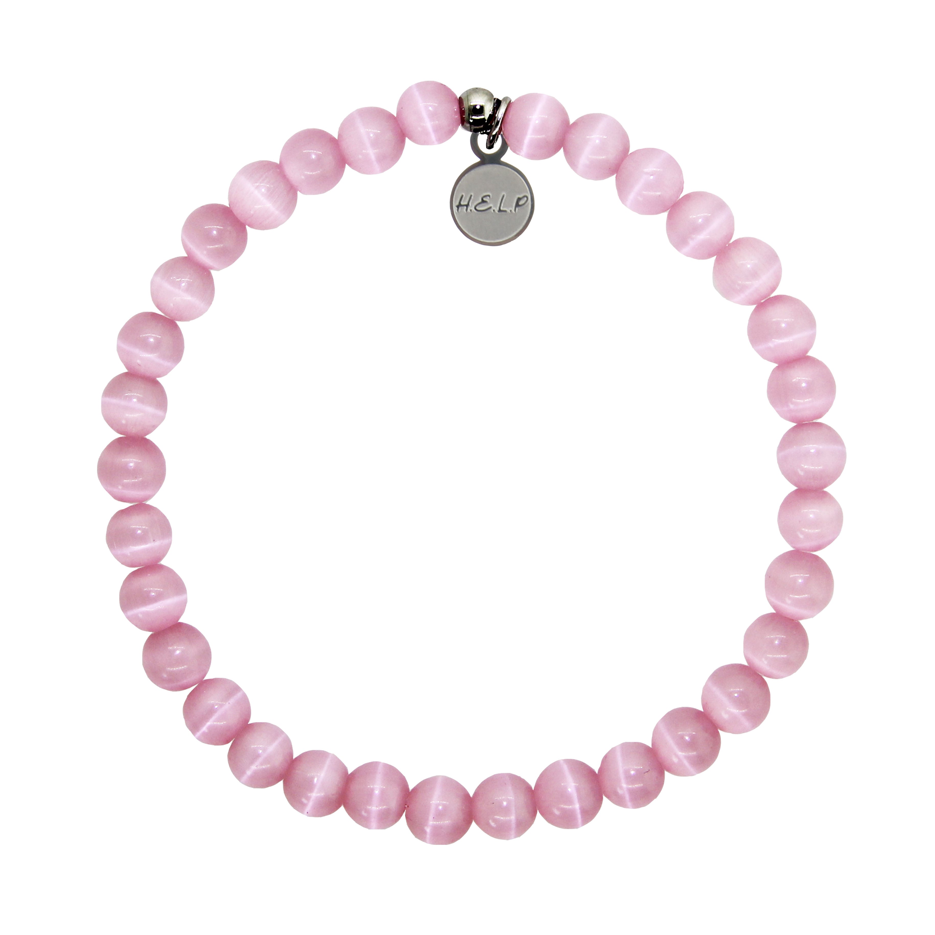 HELP by TJ Spread Kindness Stacker with Pink Cats Eye