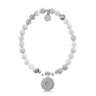 HELP by TJ Sun and Moon Charm with Howlite Beads Charity Bracelet