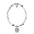 HELP by TJ Sunflower Charm with Howlite Beads Charity Bracelet